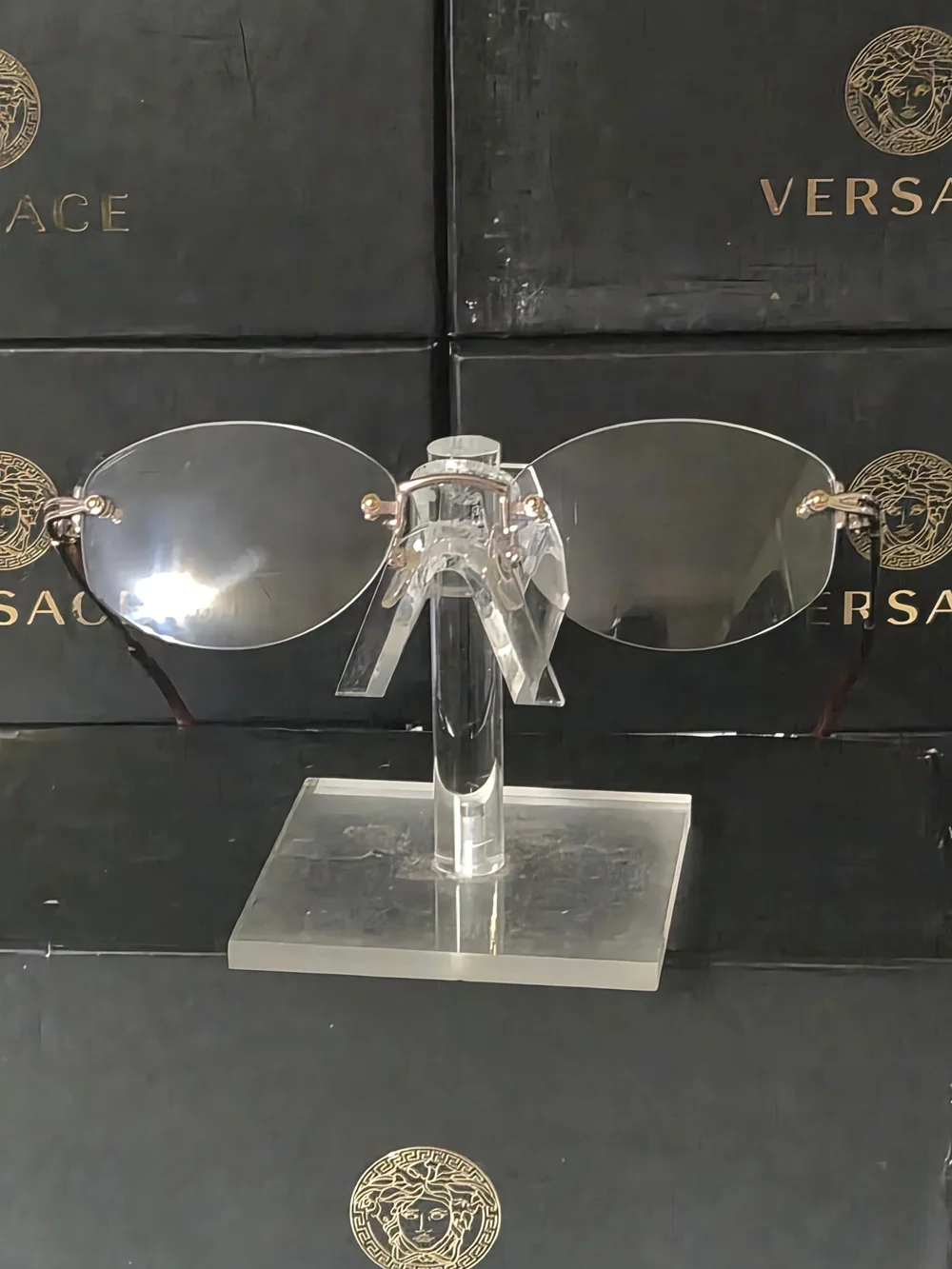 Givenchy Rose Gold Sunglasses Temple Arm